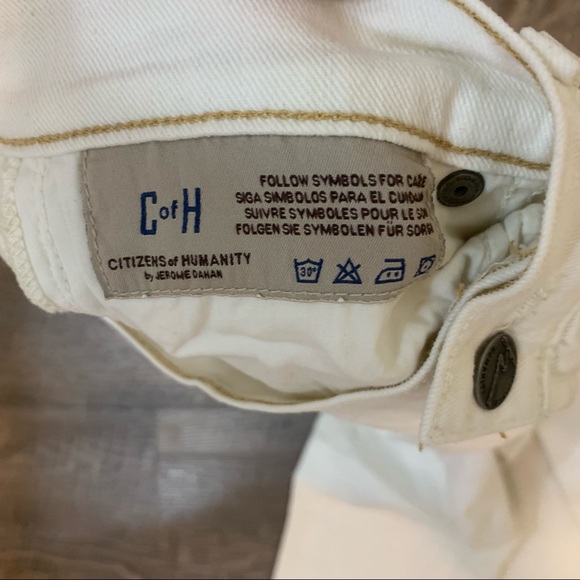 Citizens of Humanity Thompson White Skinny Jeans - Picture 7 of 7